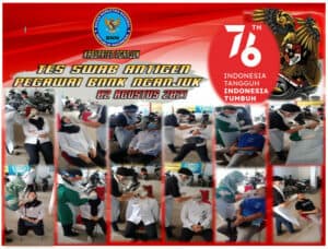 TES SWAB ANTIGEN PEGAWAI BNNK NGANJUK