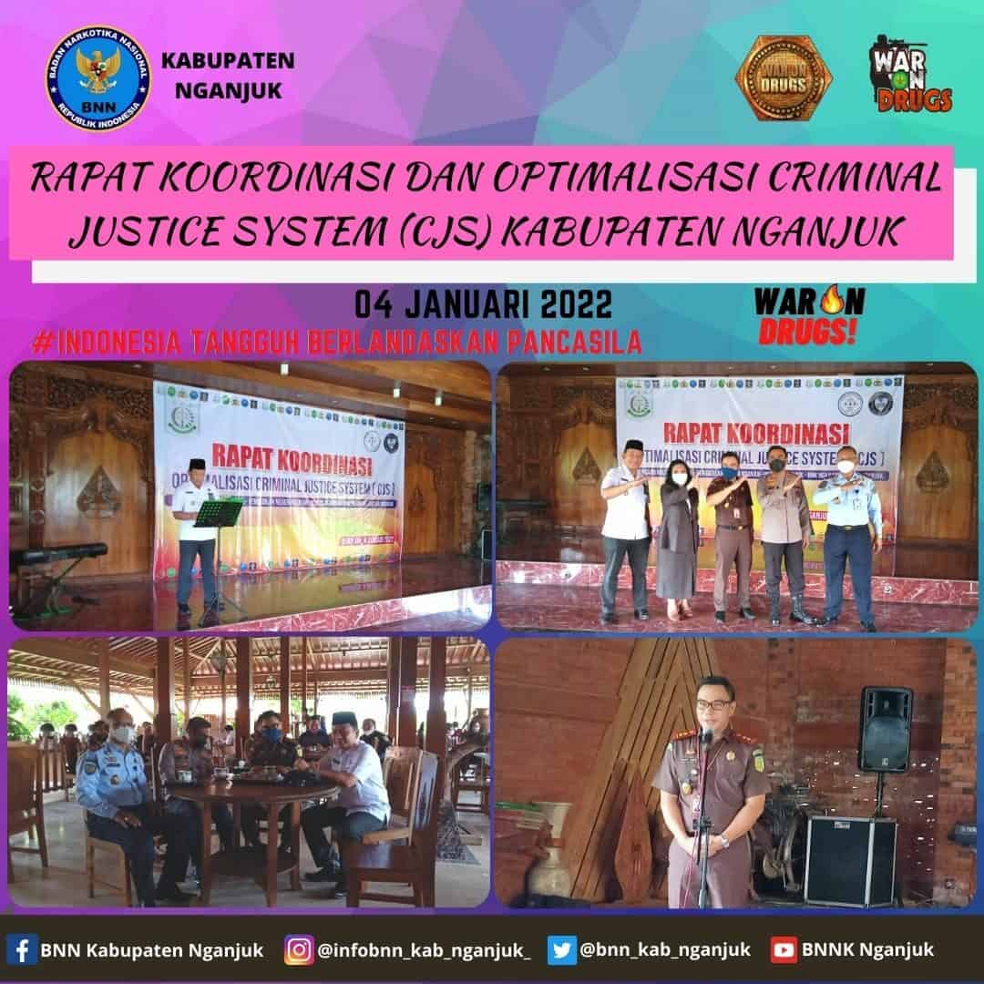 RAPAT KOORDINASI DAN OPTIMALISASI CRIMINAL JUSTICE SYSTEM (CJS) KABUPATEN NGANJUK Konsep Otomatis