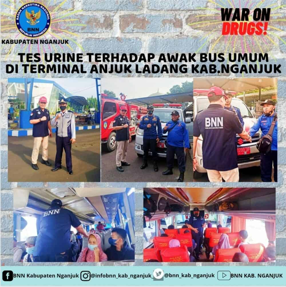 TES URINE TERHADAP AWAK BUS DI TERMINAL ANJUK LADANG NGANJUK TES URINE TERHADAP AWAK BUS DI TERMINAL ANJUK LADANG NGANJUK