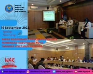 ’’ RAPAT KOORDINASI PENGEMBANGAN DAN PEMBINAAN KABUPATEN/ KOTA TANGGAP ANCAMAM NARKOBA’’