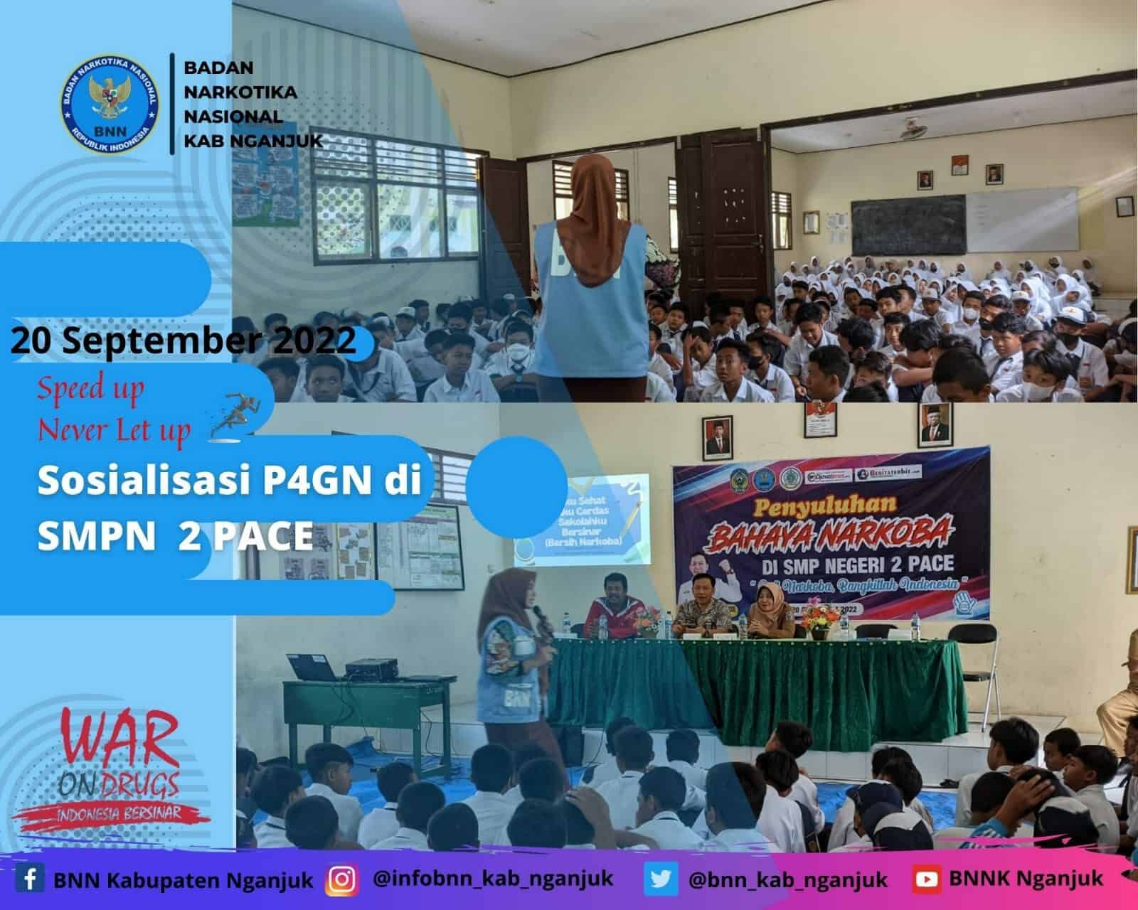 '‘SOSIALISASI P4GN DI LINGKUNGN SEKOLAH’’ ‘‘SOSIALISASI P4GN DI LINGKUNGN SEKOLAH’’
