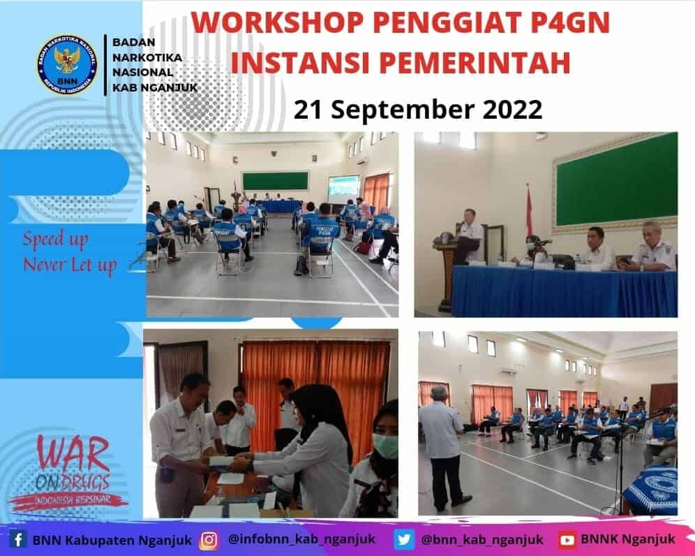 '' WORKSHOP PENGGIAT P4GN INSTANSI PEMERINTAH '' ” WORKSHOP PENGGIAT P4GN INSTANSI PEMERINTAH ”