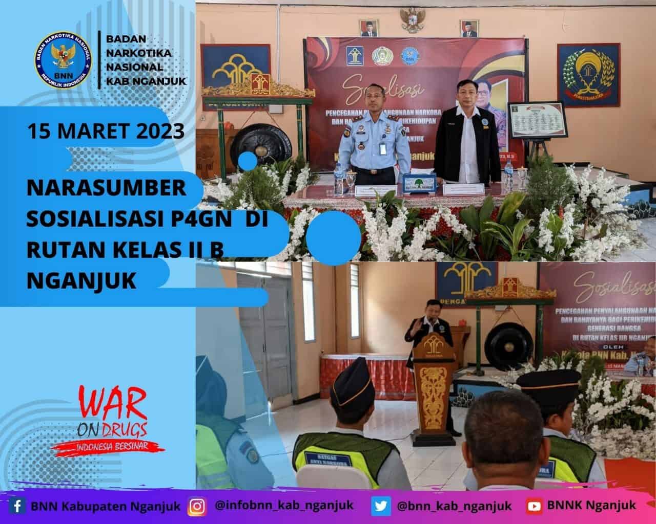 ''SOSIALISASI P4GN DI RUTAN KELAS II B NGANJUK'' ”SOSIALISASI P4GN DI RUTAN KELAS II B NGANJUK”