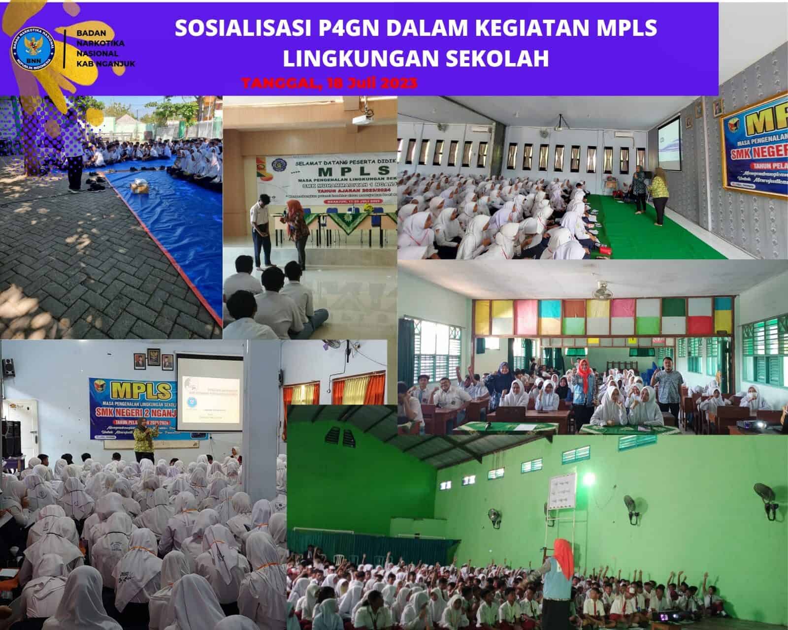 ''SOSIALISASI P4GN DI LINGKUNGAN SEKOLAH DALAM RANGAKAIAN KEGIATAN MPLS'' ”SOSIALISASI P4GN DI LINGKUNGAN SEKOLAH DALAM RANGAKAIAN KEGIATAN MPLS”