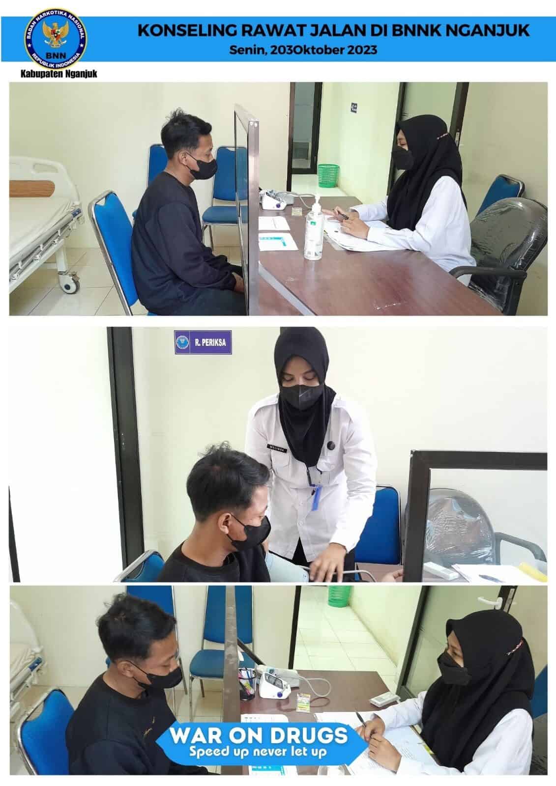 KONSELING RAWAT JALAN DI KLINIK BNNK NGANJUK KONSELING RAWAT JALAN DI KLINIK BNNK NGANJUK