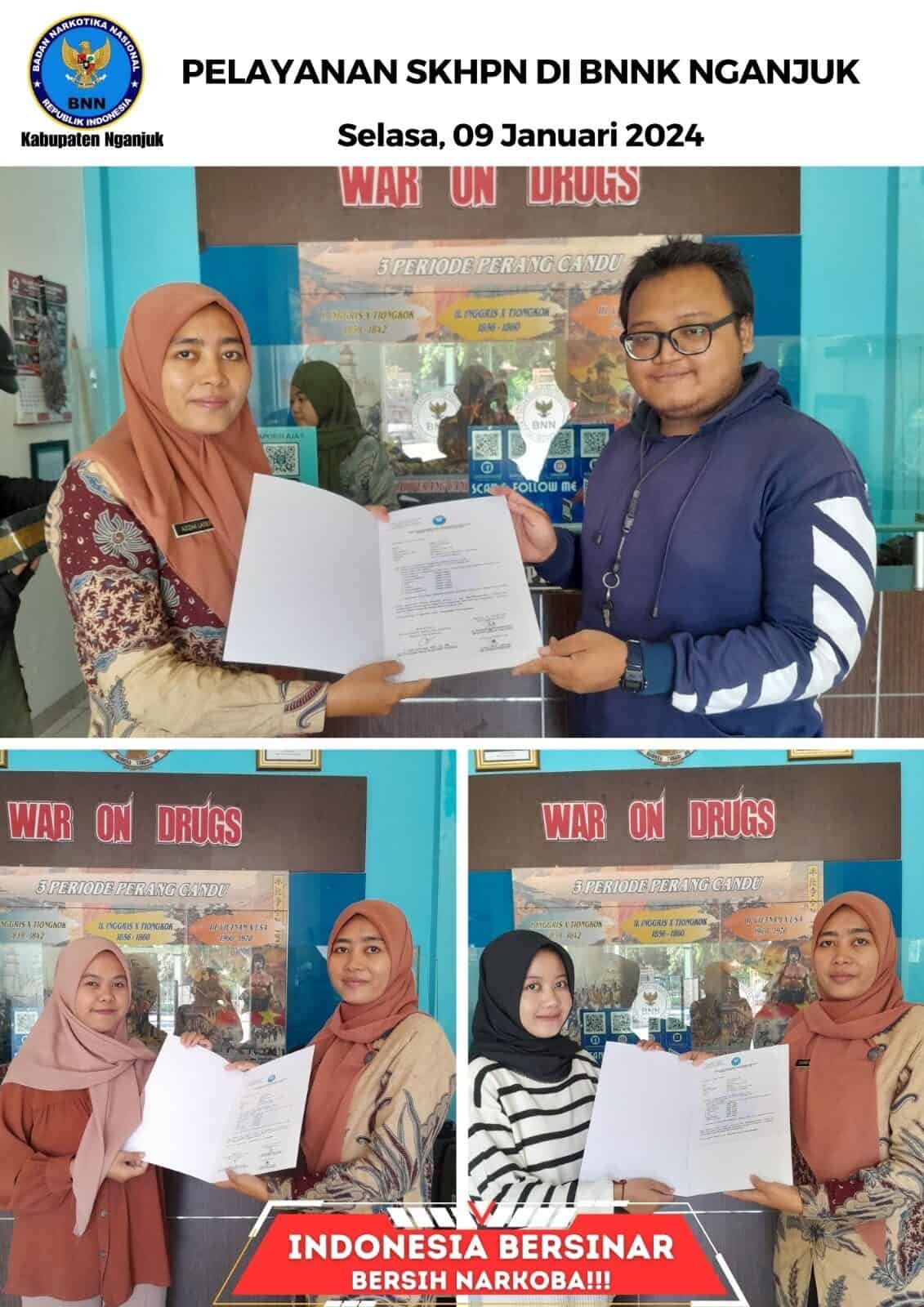 PELAYANAN SKHPN DI KANTOR BNNK NGANJUK PELAYANAN SKHPN DI KANTOR BNNK NGANJUK
