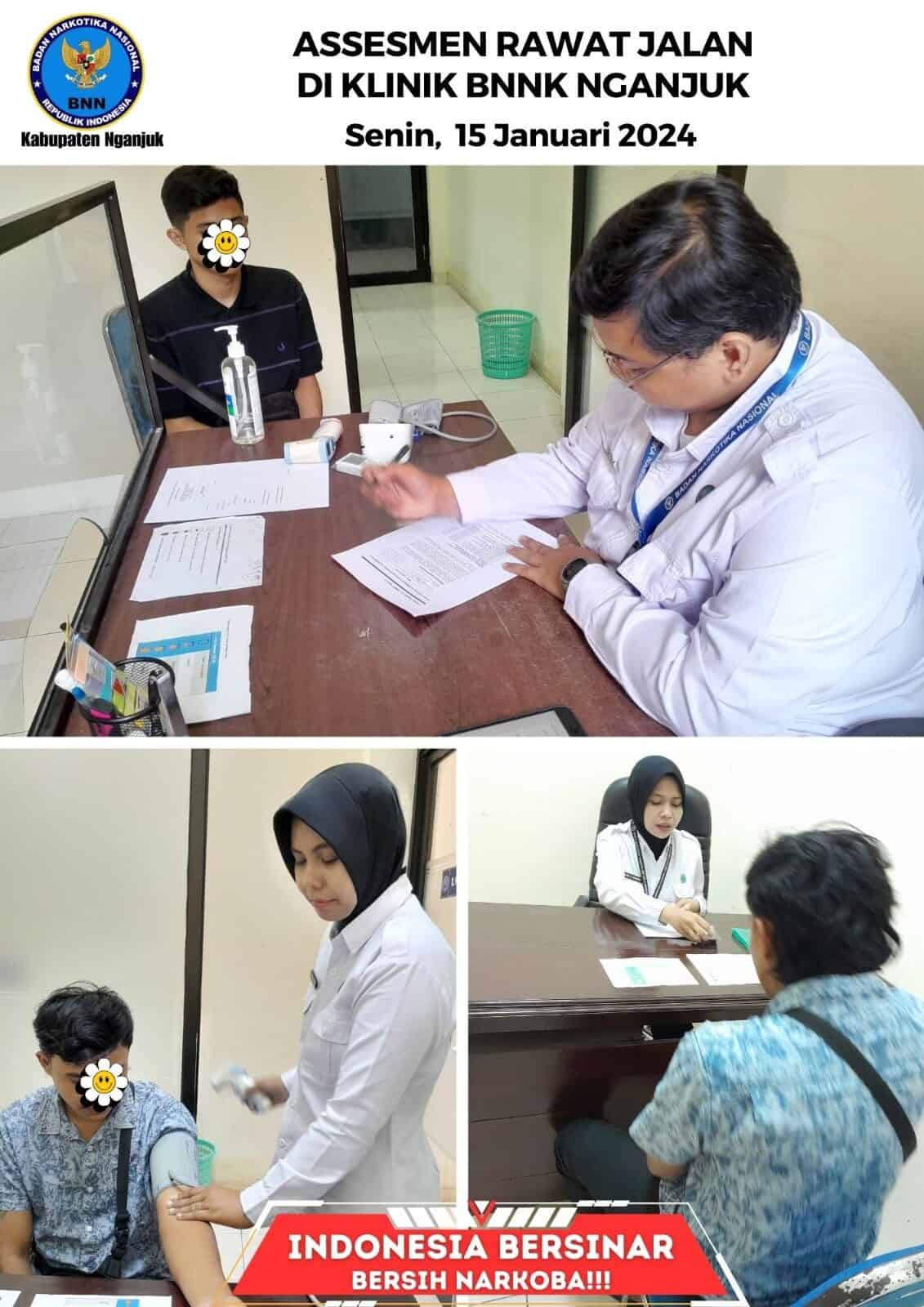 ASESMEN RAWAT JALAN DI KLINIK BNNK NGANJUK ASESMEN RAWAT JALAN DI KLINIK BNNK NGANJUK