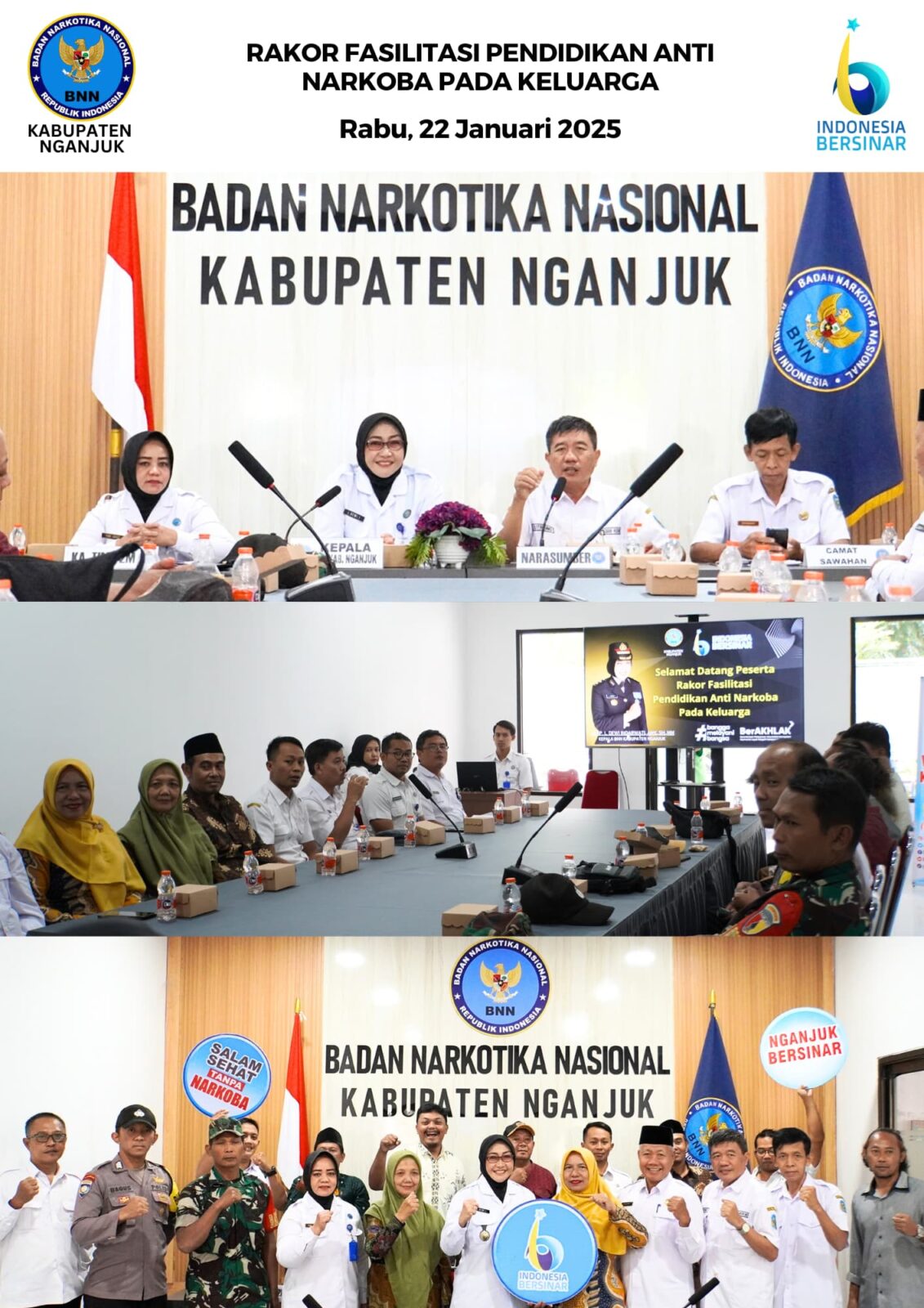 RAKOR FASILITASI PELAKSANAAN PENDIDIKAN ANTI NARKOBA PADA KELUARGA RAKOR FASILITASI PELAKSANAAN PENDIDIKAN ANTI NARKOBA PADA KELUARGA