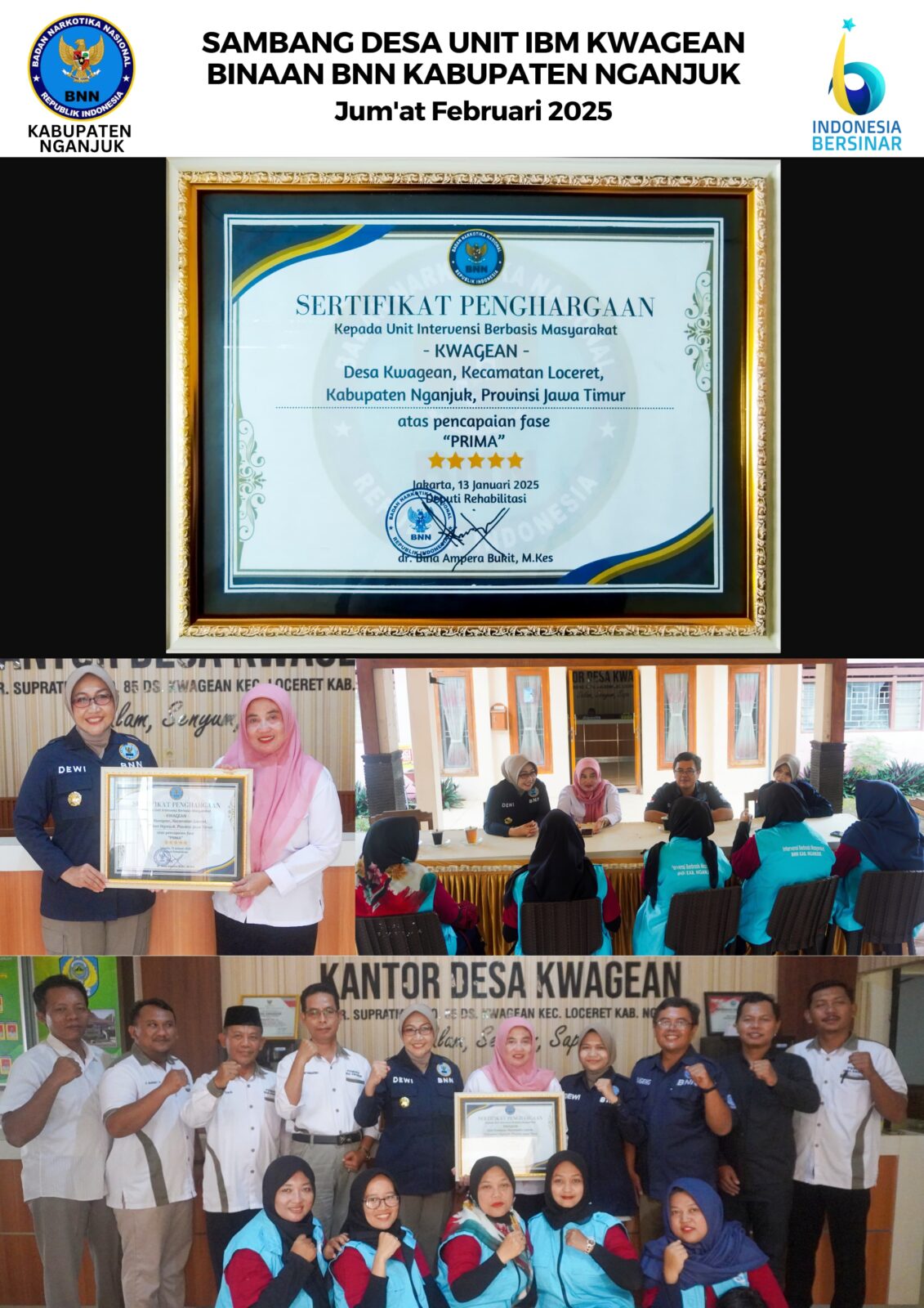 SAMBANG DESA UNIT IBM KWAGEAN BINAAN BNN KABUPATEN NGANJUK SAMBANG DESA UNIT IBM KWAGEAN BINAAN BNN KABUPATEN NGANJUK