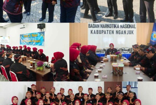 HALAL BI HALAL KELUARGA BESAR BNN KAB NGANJUK
