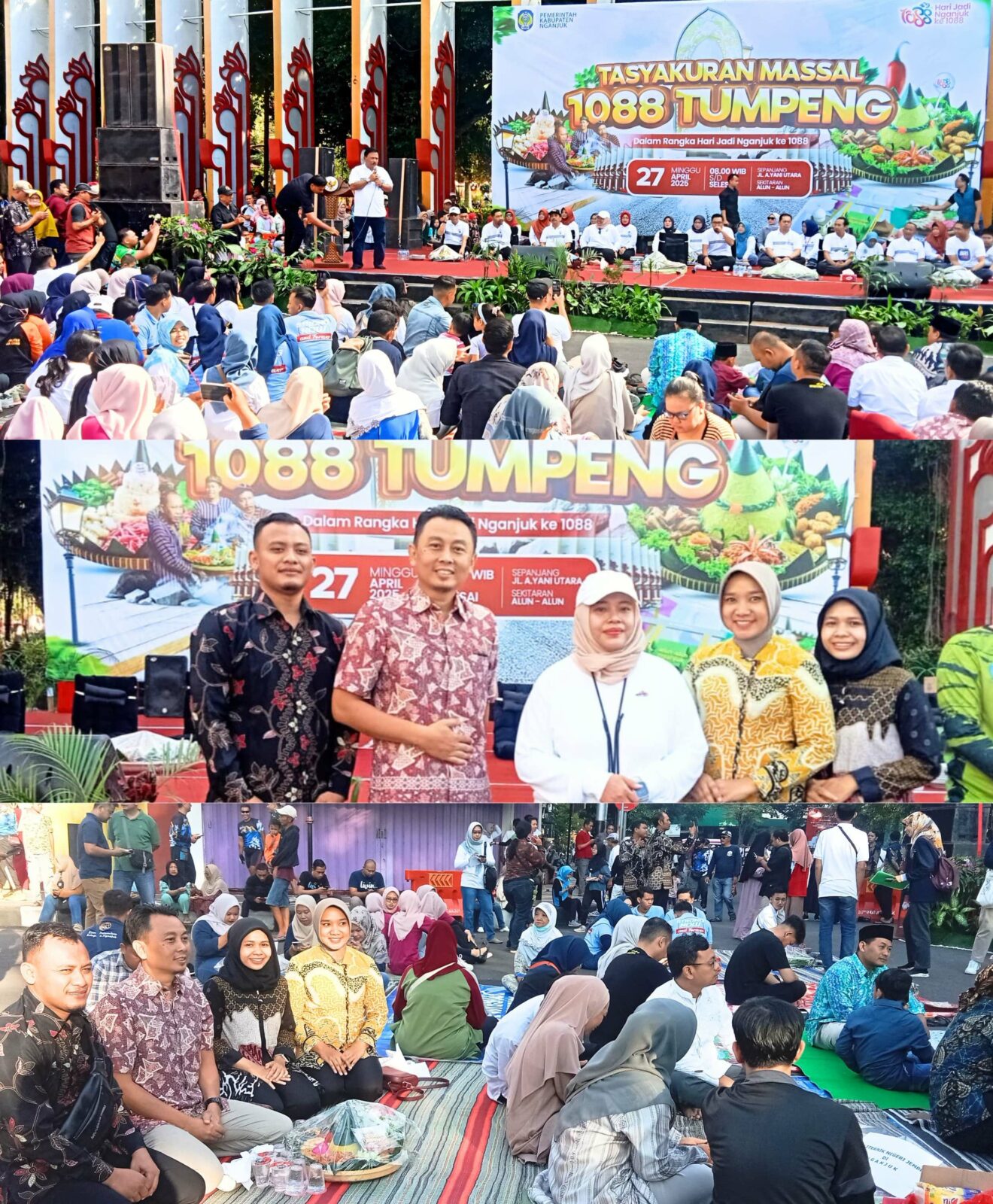 TASYAKURAN MASAL HARI JADI NGANJUK KE 1088 TASYAKURAN MASAL HARI JADI NGANJUK KE 1088