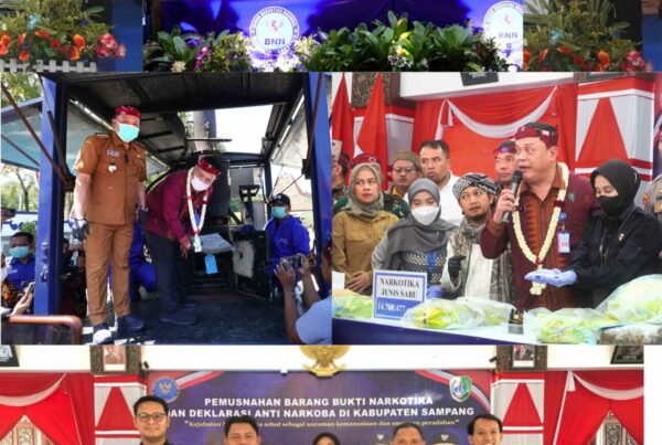 PEMUSNAHAN NARKOTIKA & DEKLARASI ANTRI NARKOTIKA PEMUSNAHAN NARKOTIKA & DEKLARASI ANTRI NARKOTIKA