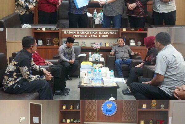 AUDIENSI SATLAK P4GN NGAWI KE BNNP JATIM AUDIENSI SATLAK P4GN NGAWI KE BNNP JATIM